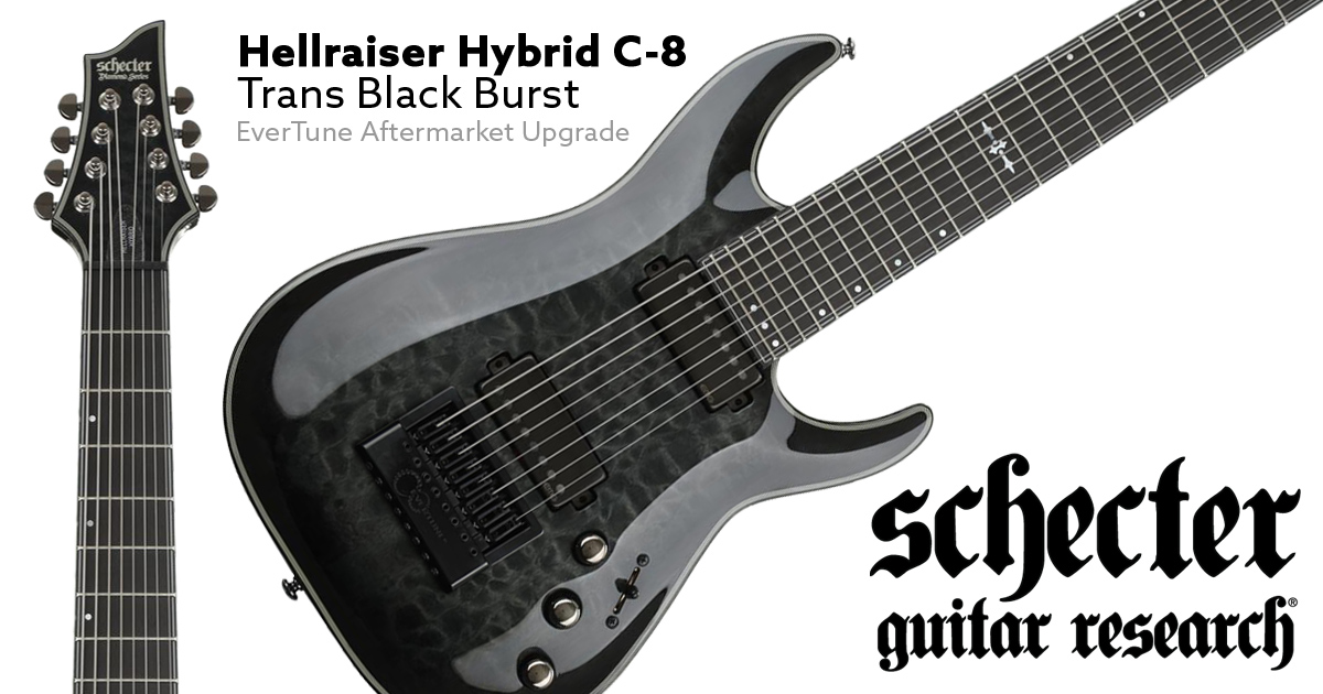 Schecter hellraiser 2025 hybrid c8