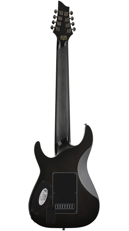 Schecter  Hellraiser Hybrid C-8 • Trans Black Burst • EverTune AfterMarket Upgrade