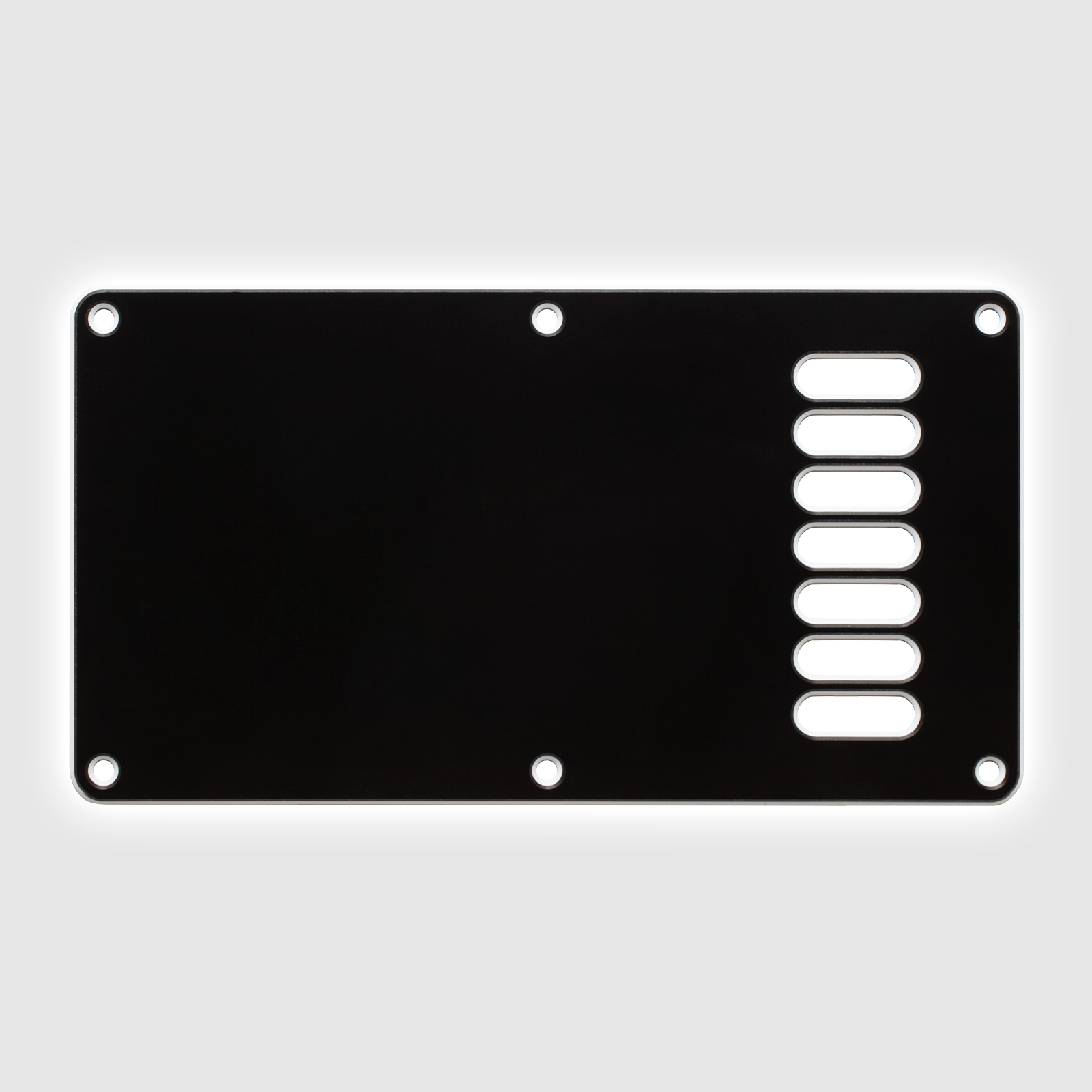 Backplate (Black Plastic)