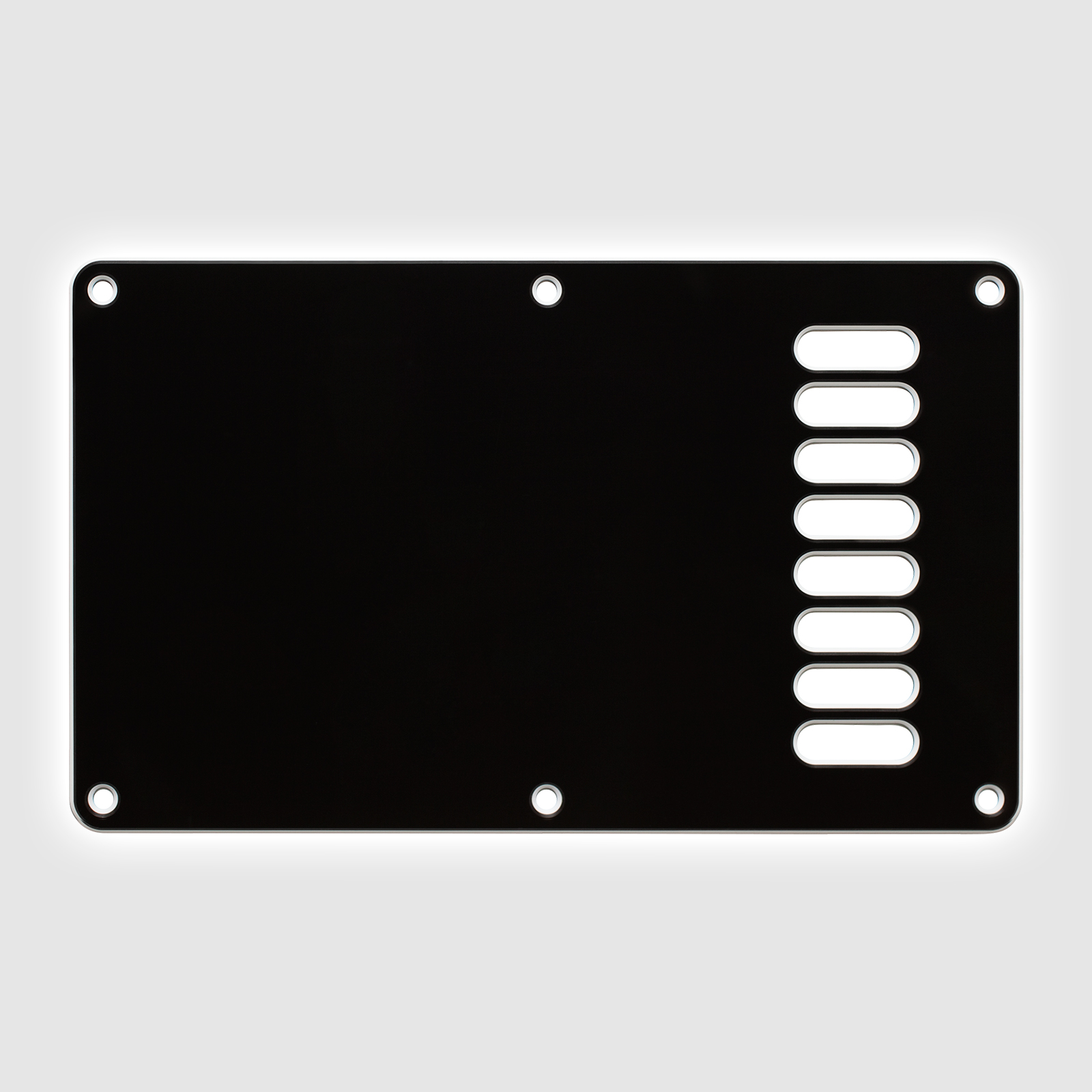 Backplate (Black Plastic)