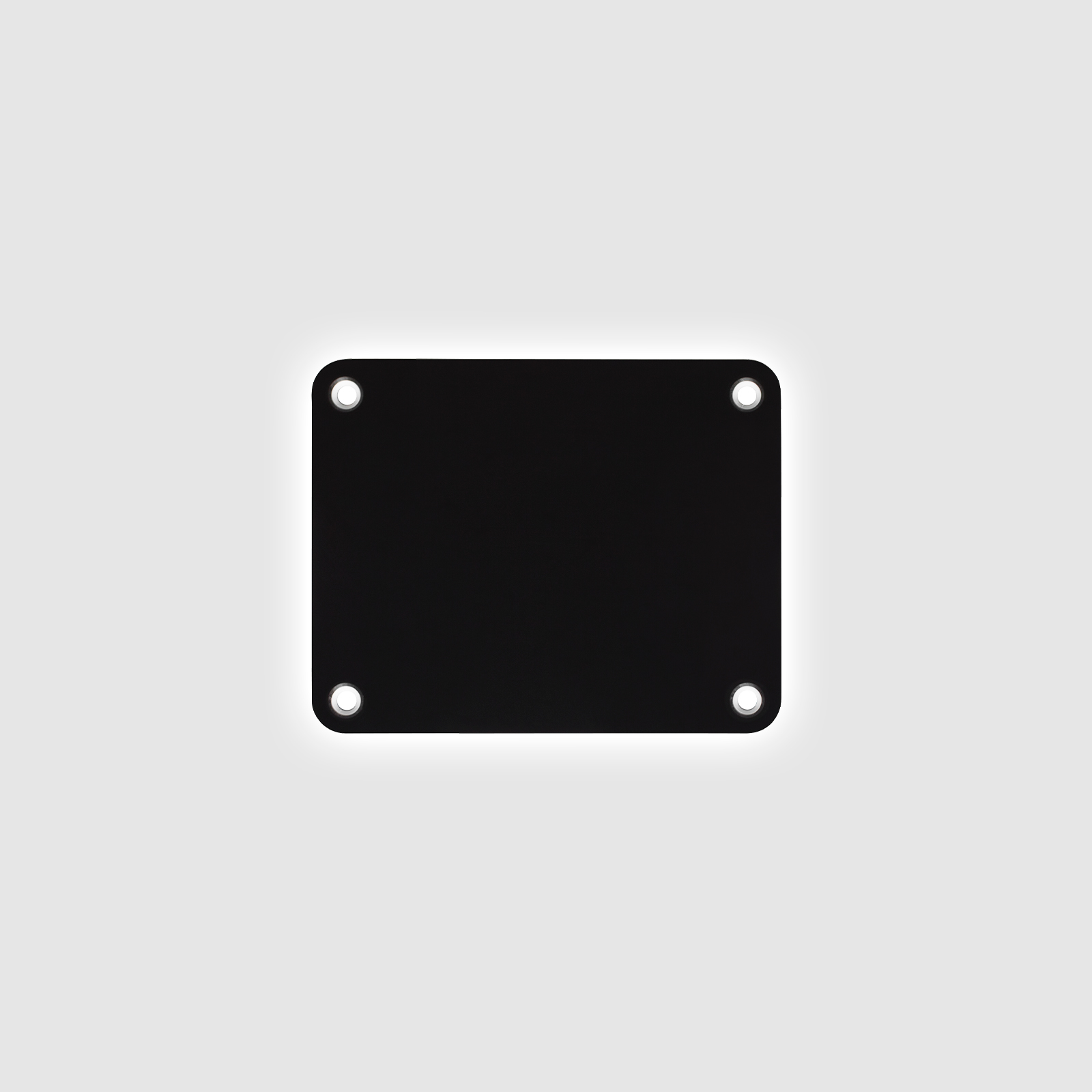 G1 Backplate (Black Plastic)