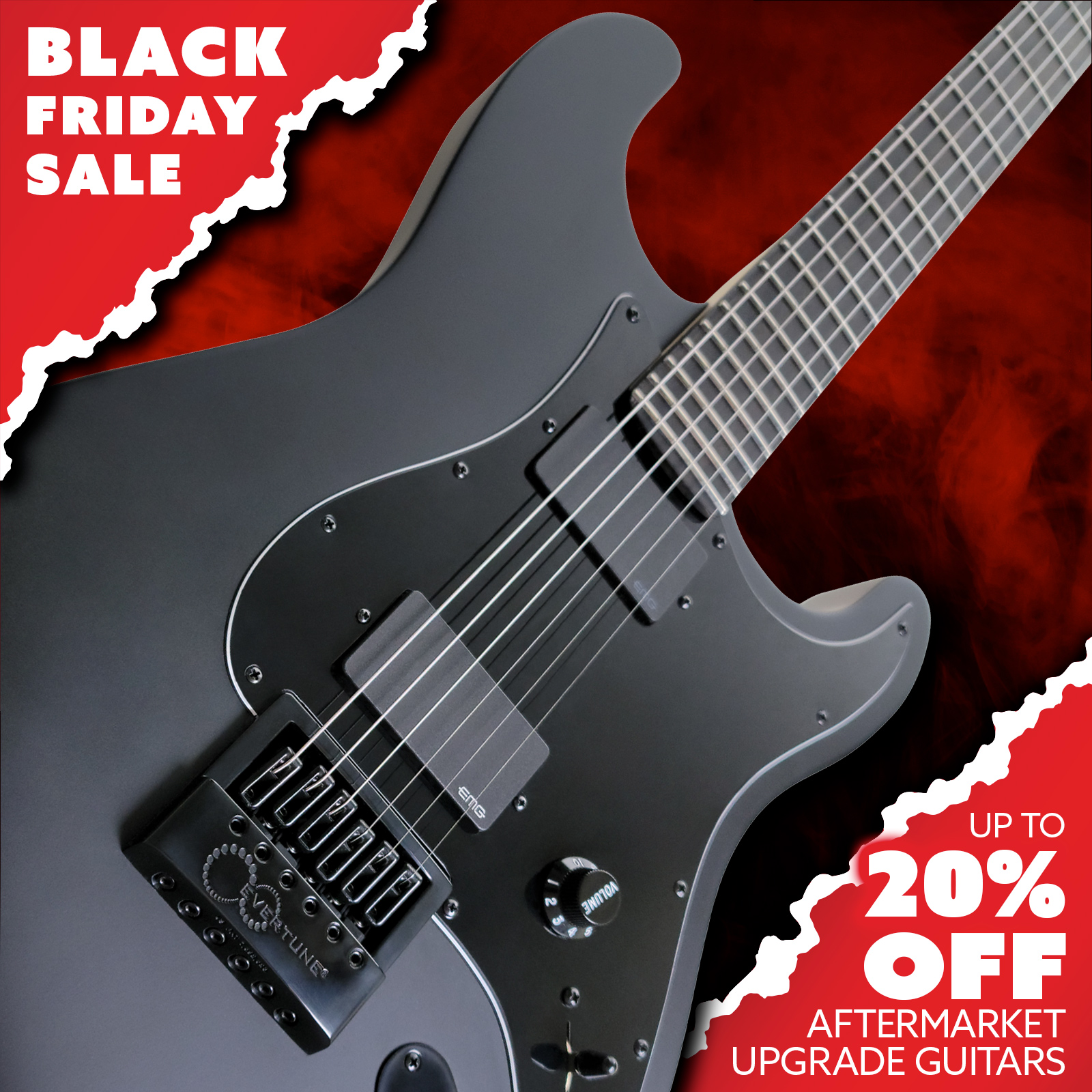 Up To 20% OFF AfterMarket Upgrade Guitars