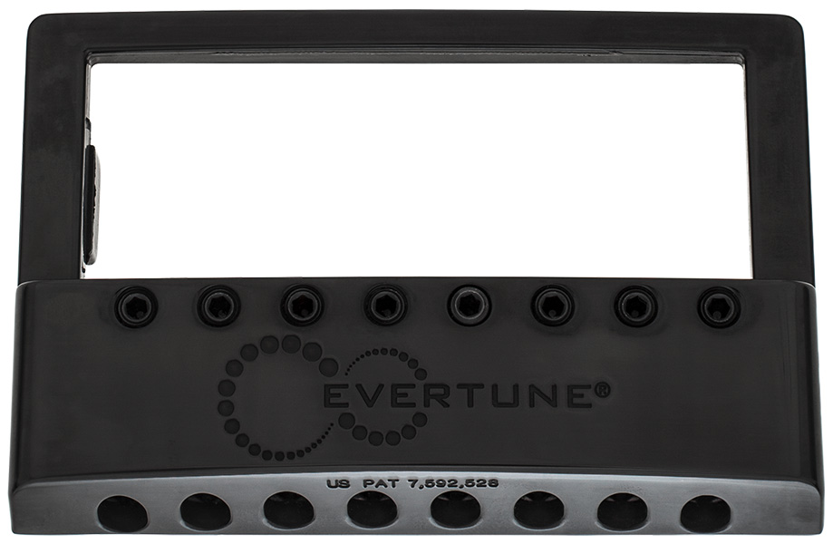 EverTune F MODEL 8-String Faceplate - Black