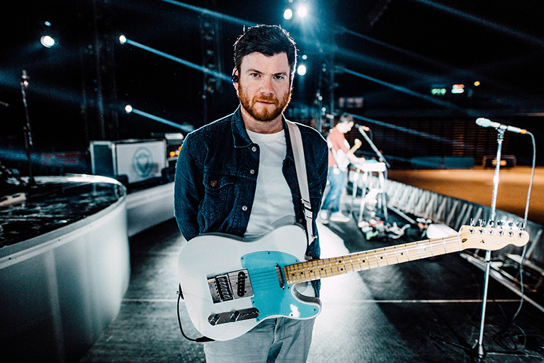 Rory with his Fender Telecaster American Professional Rory with his Fender Telecaster American Professional